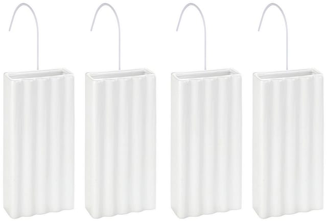 Maximex Luftbefeuchter, BxHxL: 12 x 10 x 12 cm, Keramik - weiss
