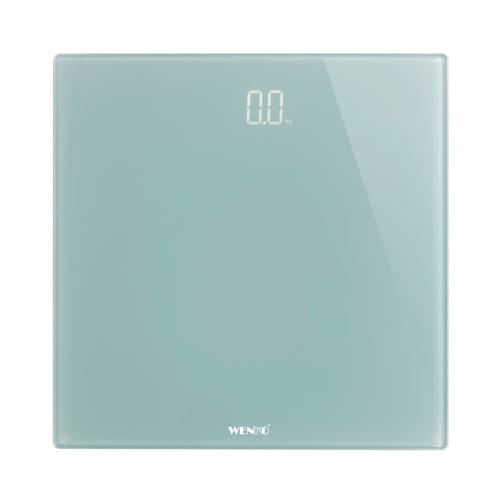 WENKO Personenwaage, BxL: 30 x 30 cm, max. Tragfähigkeit: 150 kg, grau