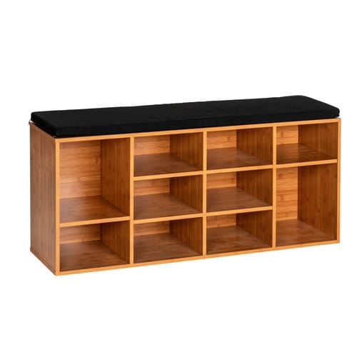 WENKO Schuhbank »Loft«, BxHxL: 103 x 48 x 29,5 cm, braun