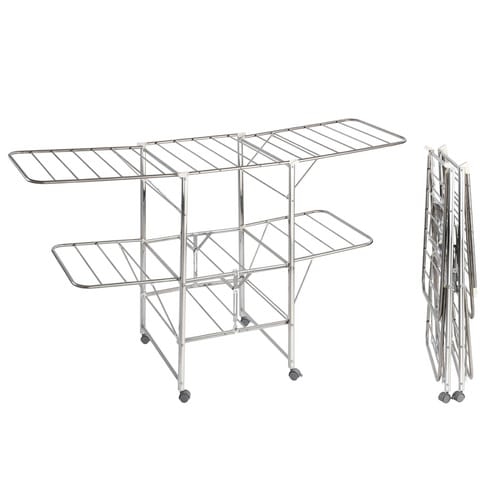 Maximex Standtrockner, BxH: 186 x 58 cm, Metall - silberfarben