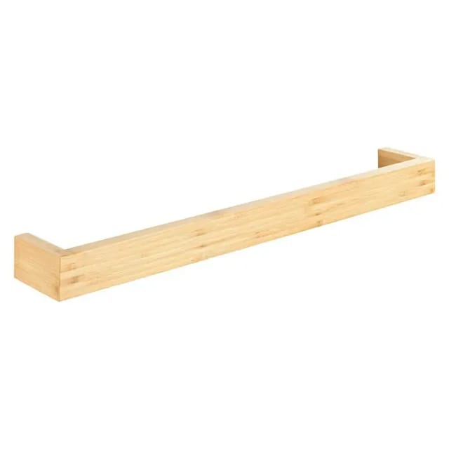 WENKO Handtuchstange »Bambusa«, BxH: 60 x 9, Bambus, natur - braun