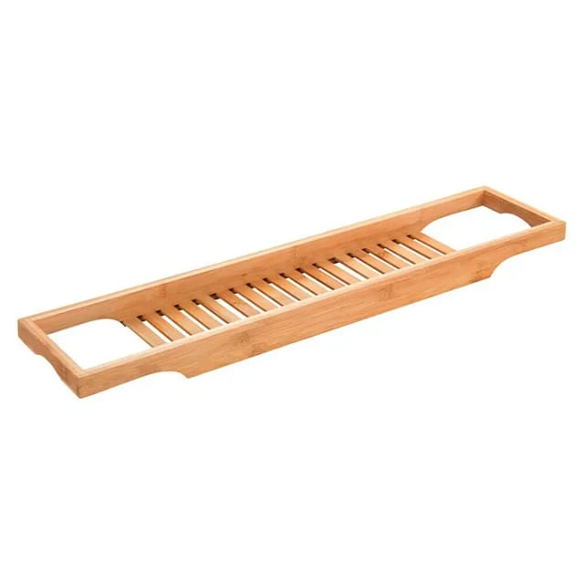 WENKO Badewannenablage, BxHxT: 70 x 15 x 16 cm, Bambus