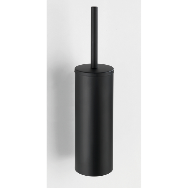 WENKO WC-Garnitur »Orea black«, HxL: 40,5 x 9 cm, Edelstahl - schwarz