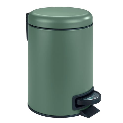 WENKO Kosmetikeimer »LEMAN«, 3 l, Höhe: 25 cm, grün - gruen