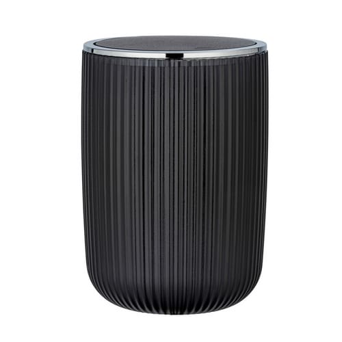 WENKO Schwingdeckeleimer »Agropoli«, 5,5 l, Höhe: 27 cm, grau
