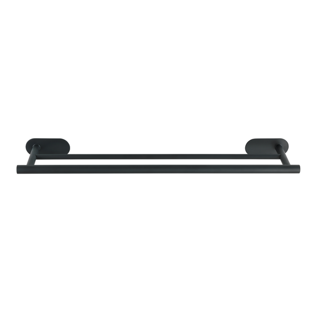 WENKO Handtuchstange »Turbo-Loc Orea black«, Edelstahl, schwarz/matt