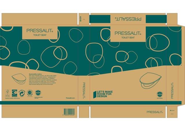 PRESSALIT® WC-Sitz »T Soft«, BxL: 36,8 x 44,8 cm, oval, weiß - weiss