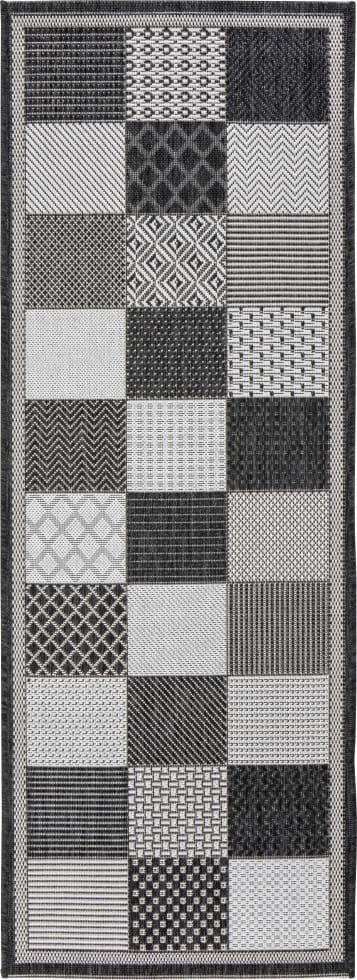 ANDIAMO Teppich »Arizona«, BxL: 67 x 180 cm, anthrazit - grau
