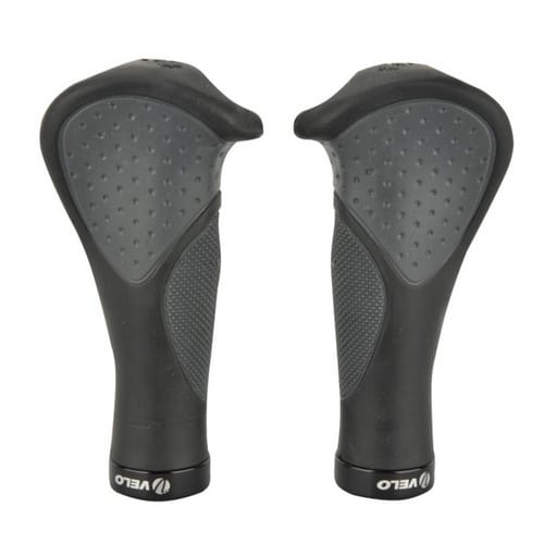 FISCHER Lenkergriffe, ergonomisch, schwarz