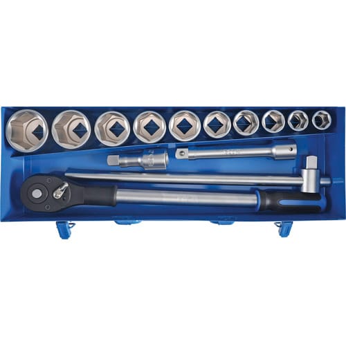 BGS Technic Steckschlüsselsatz, Antrieb 20 mm / (3/4Z) , 14-tlg. - bunt