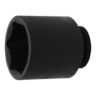 BGS Technic KFZ Spezialwerkzeuge, Kraft-Steckschlüssel-Einsatz Sechskant, Innenvierk.25 mm (1Z)SW 100mm - bunt