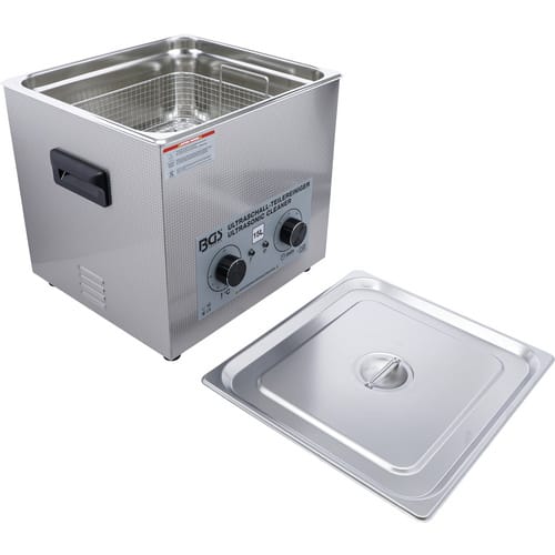 BGS Technic KFZ Spezialwerkzeuge, Ultraschall-Teilereiniger 15 l - bunt