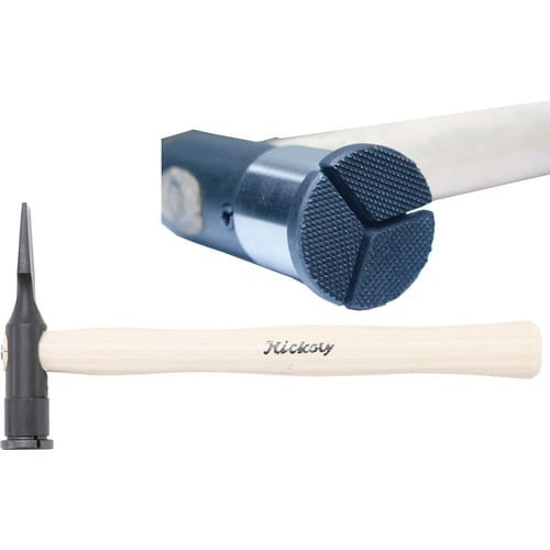 BGS Technic KFZ Spezialwerkzeuge, Ausbeul-Riffelhammer 225 g - bunt