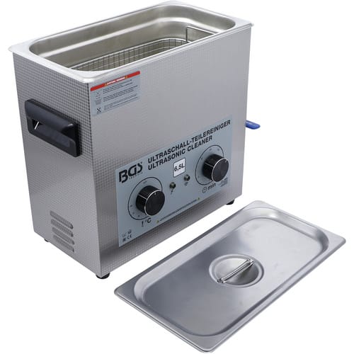 BGS Technic KFZ Spezialwerkzeuge, Ultraschall-Teilereiniger 6,5 l - bunt