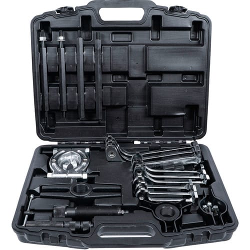 BGS DIY KFZ Spezialwerkzeuge, Abzieher-Satz hydraulisch, 10 t - bunt