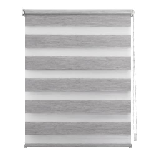 Lichtblick Duo-Rollo, ‎Klemmfix, B x L: 70 x 150 cm, Polyester, hellgrau