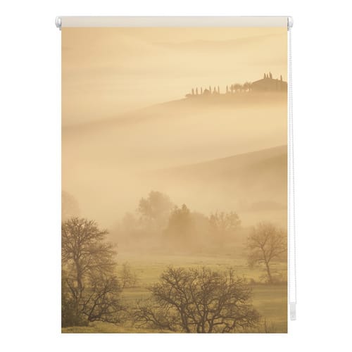 Lichtblick Rollo, ‎‎Klemmfix, 45x150 cm‎‎, Toscana, orange braun