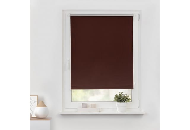 Lichtblick Rollo, ‎Thermo, ‎‎Klemmfix, 40x150 cm‎, braun