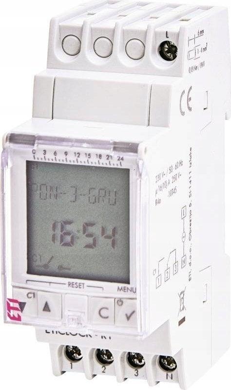 Eti Eticlock-r1 Digitaler Timer Neutraler Din-schiene