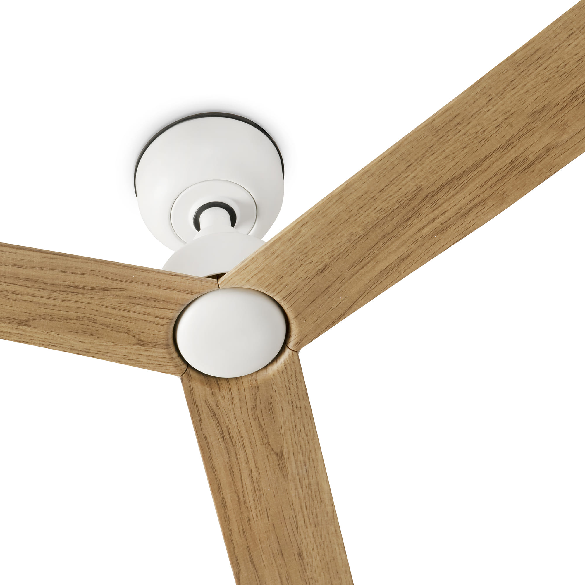 Marine M Deckenventilator Weiß/eiche Ip44 Tuya