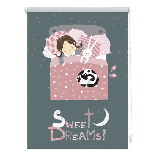 Lichtblick Rollo, ‎‎Klemmfix, 70x150 cm‎, Sweet Dreams, grau rosa