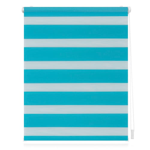 Lichtblick Duo-Rollo, ‎Klemmfix, B x L: 80 x 150 cm, Polyester, blau
