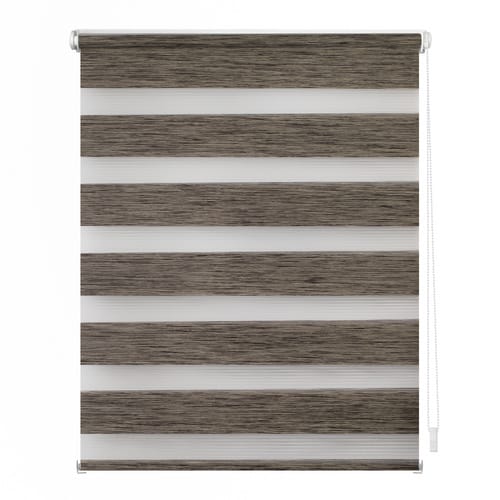 Lichtblick Duo-Rollo, ‎Klemmfix, B x L: 80 x 150 cm, Polyester, hellbraun
