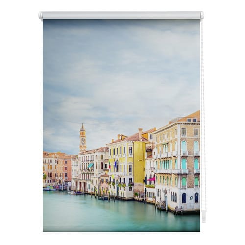 Lichtblick Rollo, ‎‎Klemmfix, 80x150 cm‎, Venedig, blau
