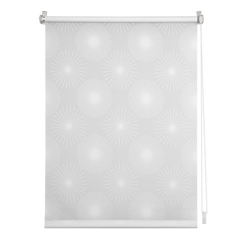 Lichtblick Rollo, ‎‎Klemmfix, 80x150 cm‎‎, Sonne, weiß - weiss