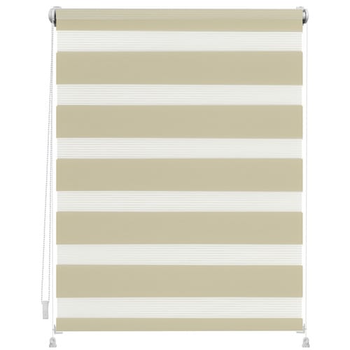 Lichtblick Duo-Rollo, ‎Klemmfix, B x L: 100 x 150 cm, Polyester, creme - beige