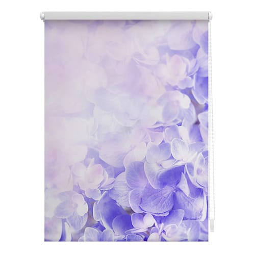 Lichtblick Rollo, ‎‎Klemmfix, 45x150 cm, Hortensie, lila