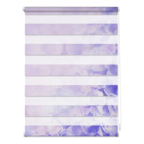 Lichtblick Duo-Rollo, ‎Klemmfix, B x L: 80 x 150 cm, Hortensie, lila