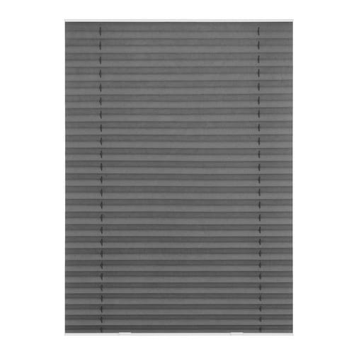 Lichtblick Plissee, Dachfenster, Haftfix, B x L: 95,3 x 122 cm, grau