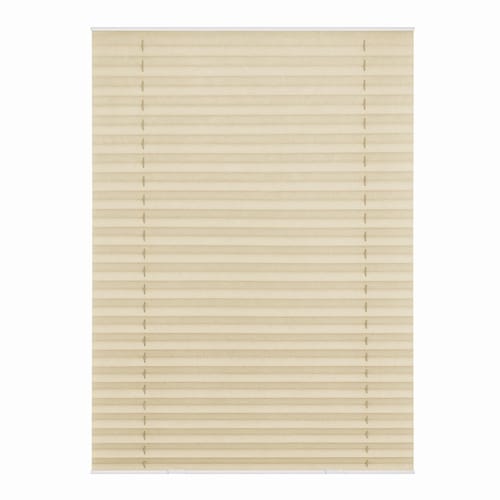 Lichtblick Plissee, Dachfenster, Haftfix, B x L: 95,3 x 122 cm, creme - beige