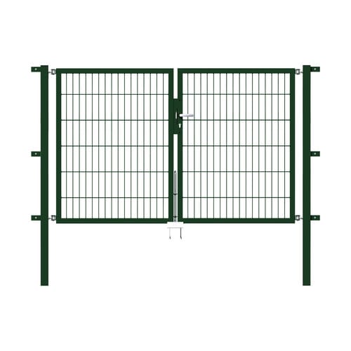 GAH ALBERTS Doppeltor »Flexo«, BxH: 224 x 1200 cm, feuerverzinkter Stahl - gruen