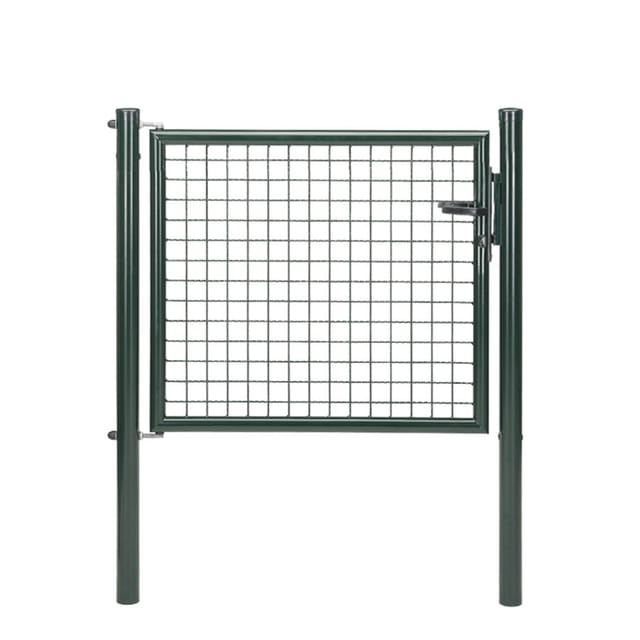 Gust. Alberts GmbH & Co. KG Einzeltor »Wellengitter«, BxH: 118 x 750 cm, zinkphosphatierter Stahl - schwarz
