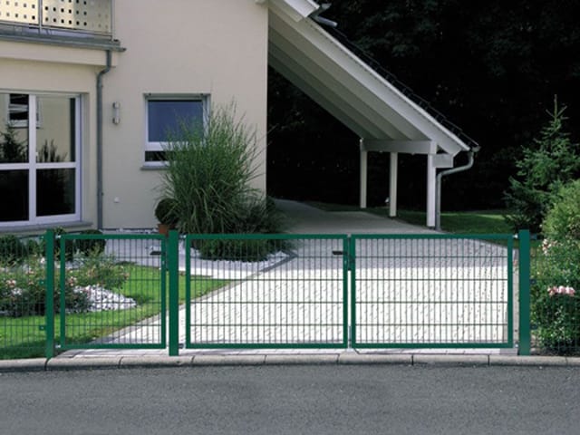 GAH ALBERTS Einzeltor »Flexo«, BxH: 124 x 1400 cm, feuerverzinkter Stahl - gruen