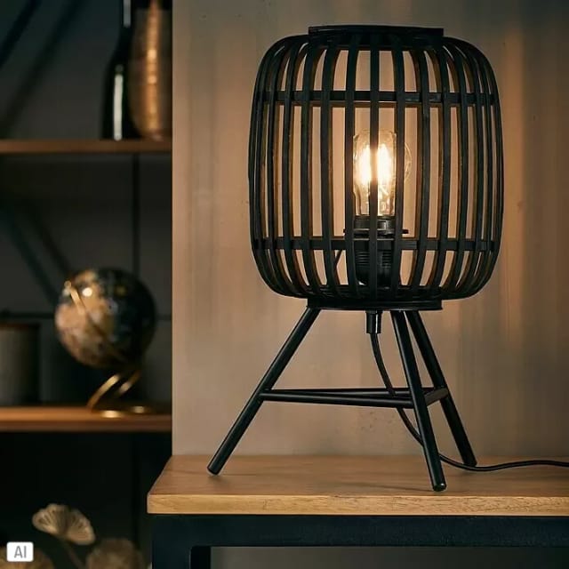 BRILLIANT Tischleuchte »WOODROW«, E27, Höhe: 410 cm