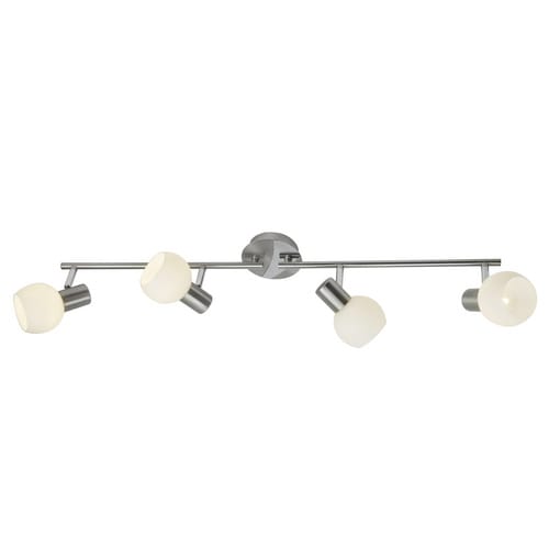BRILLIANT Deckenleuchte »TIARA«, 4-flammig, 40 W, , IP 20 - silberfarben