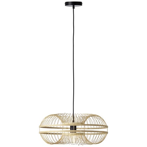 BRILLIANT Pendelleuchte »BUSAN«, 1-flammig, 40 W, Ø 480 mm, IP 20 - beige