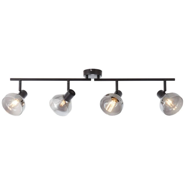 BRILLIANT Wand-/Deckenleuchte »REFLEKT«, 4-flammig, 18 W, BxHxT: 890 x 195 x 200 mm, IP 20 - grau
