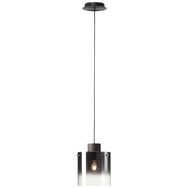 BRILLIANT Pendelleuchte »BETH«, 1-flammig, 60 W, Ø 200 mm, IP 20 - grau