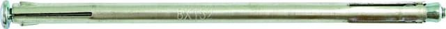 Meeth Metall-Rahmendübel, BxL: 1 x 15,2 cm, Metall - silberfarben