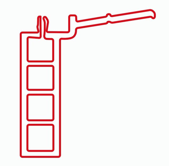 Meeth Anschlussprofil, geeignet für: Fensterbänke, Polyvinylchlorid (PVC) - weiss