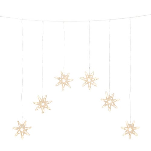 Konstsmide LED-Lichtervorhang, 0,96 W, Kunststoff - transparent