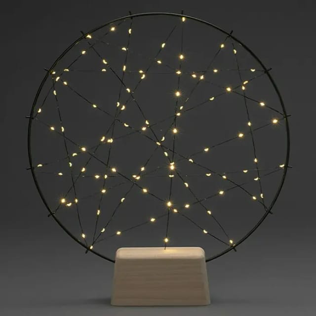 Konstsmide LED Metallsilhouette, Stahl, BxHxL: 5 x 39,5 x 36 cm, inkl. Leuchtmittel - schwarz