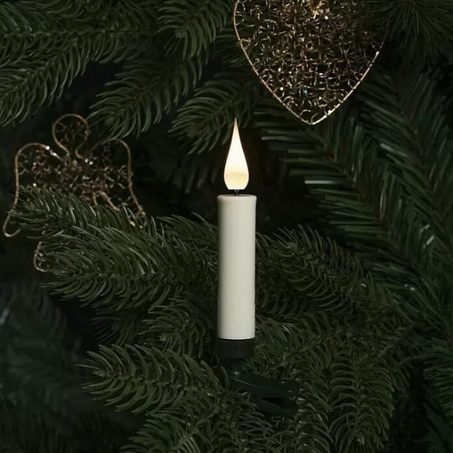 Konstsmide LED-Baumlichterkette, 0,6 W, Kunststoff - weiss