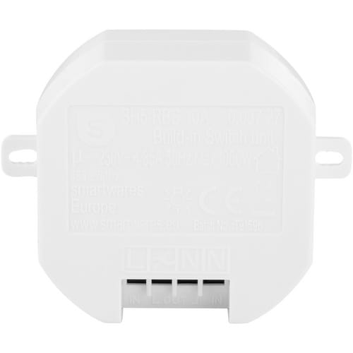 SMARTWARES Einbauschalter, weiß - weiss