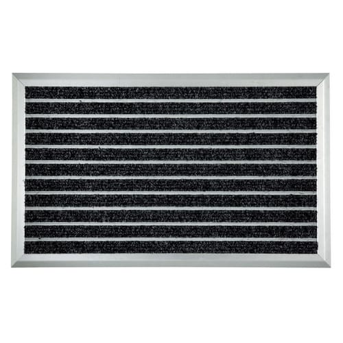 Astra Fußmatte »Exclusiv Mat«, Höhe: 1,3 cm, Rutschfest, Polypropylen (PP) - grau