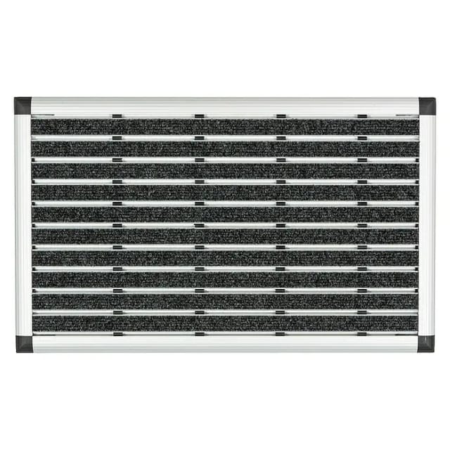 Astra Fußmatte »Excellence Mat«, Höhe: 1,4 cm, Nadelfilz - grau